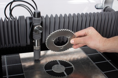 WAZER machine CNC de découpe jet d'eau professionnelle